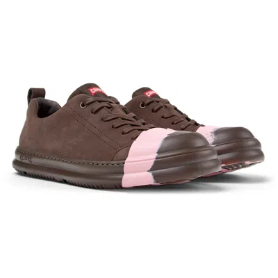 Camper Flat Shoes For Women In Brown