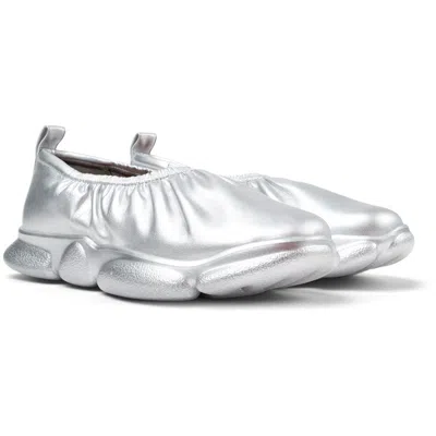 Camper Flat Shoes For Women In Grey