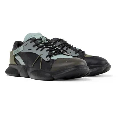 Camper Flat Shoes For Women In Grey,black,green