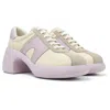Camper Thelma Platform Mid-heel Trainers In White