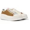 Camper Runner Up Lace-up Sneakers In White,grey,brown