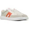 Camper Runner K21 Low-top Sneakers In White,grey,orange