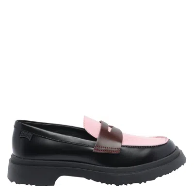 Camper Twins Two-tone Penny Loafers In Multi