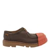 Camper Junction Toe-cap Lace-up Shoes In Multi