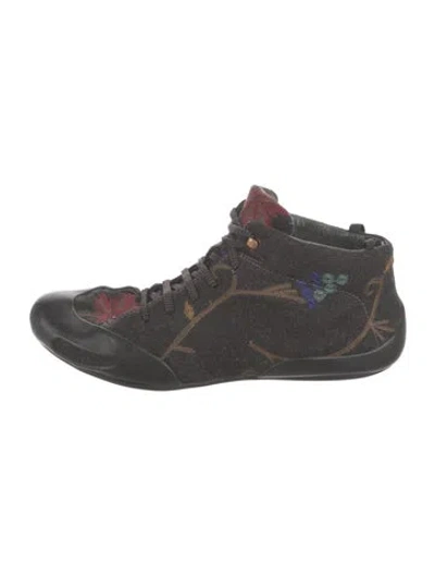 Pre-owned Camper Floral Print Sneakers In Multi