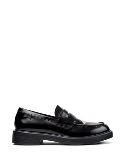 Camper Loafer Mit Floralem Print In Transparent