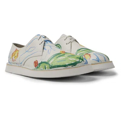 Camper Formal Shoes For Men In White,blue,green