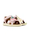 Camper Fruit Leather Sandals In Pink