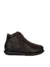 Camper Furtas Shoes In Vegetable Tanned Leather In Nero