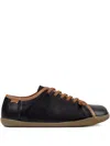 Camper G3d Peu Cami Twins Leather Lace-up Sneakers In Black