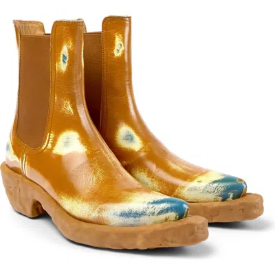 Camper Gender Inclusive Venga Chelsea Boot In Brown Multi