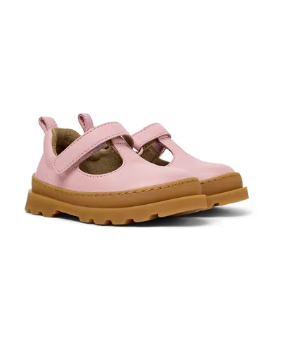 Camper Girls' First Walker Brutus Leather Shoes - Toddler In Pink