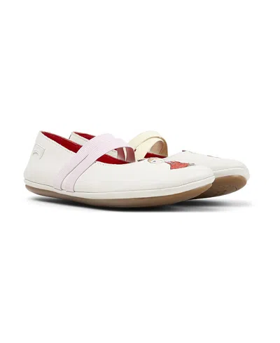 Camper Girls' Right Mismatched Leather Flats By Moomin - Toddler, Little Kid, Big Kid In Multi