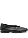 Camper Casi Myra Flat Shoe Black In Black