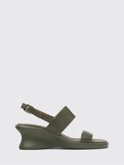 Camper Flat Sandal  Woman Color Green