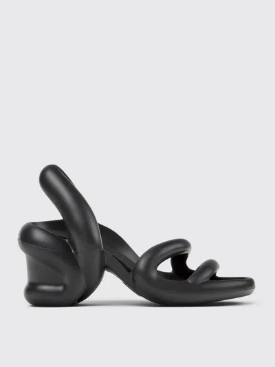 Camper Flat Sandals  Woman Color Black