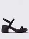 Camper Thelma 65mm Leather Sandals In Schwarz