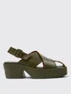 Camper Heeled Sandals  Woman Color Green In Grün