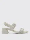Camper Flat Sandals  Woman Color White