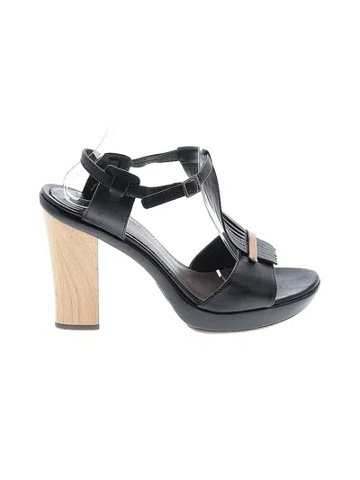 Pre-owned Camper Heels In Black