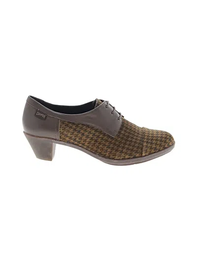 Pre-owned Camper Heels In Brown