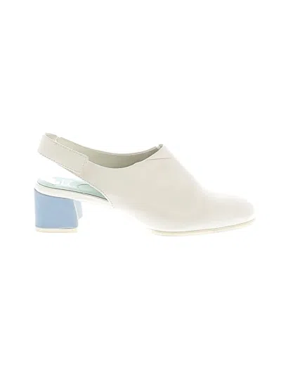 Pre-owned Camper Heels In White