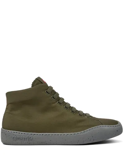 Camper Hi-top Sneakers In Green