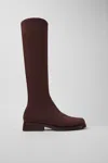 Camper Dana Square-toe Boots In White