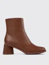 Camper Kiara 60mm Leather Boots In Rot