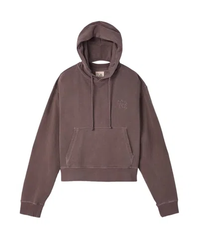 Camper Hooded Sweater In Black