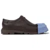 Camper Leather Lace-up Rubber-toe Cap Shoes