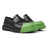 Camper Junction Removable-toecap Leather Loafers In Black