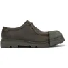Camper Junction Lace-up Rubber-toe Cap Shoes In Brown
