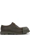 Camper Junction Lace-up Rubber-toe Cap Shoes In Brown