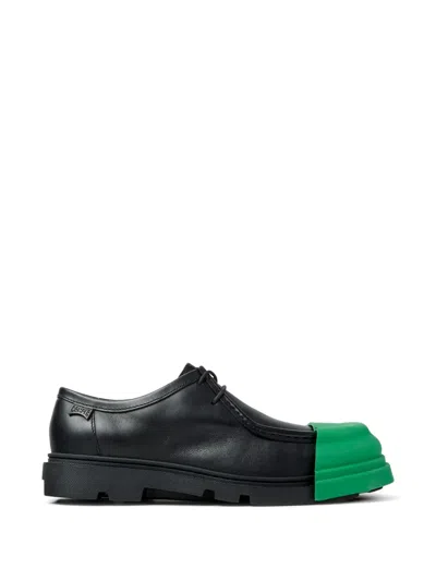 Camper Junction Leather Shoes In Black