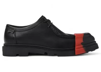 Pre-owned Camper Junction Loafer Red (women's) Sneakers In Black