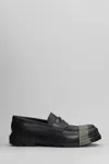 Camper Junction Loafers In Black Leather