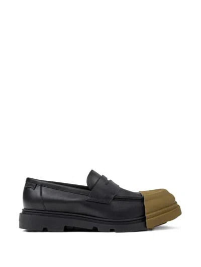 Camper Junction Loafers In Black