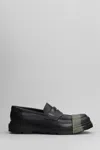 Camper Junction Loafers In Black Leather