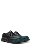 Camper Junction Leather Derby Shoes In Black