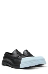 Camper Junction Removable Cap Toe Lace-up Shoe In Black