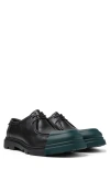 Camper Junction Leather Derby Shoes In Black