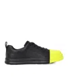 Camper Junction Runner Leather Sneakers In Black
