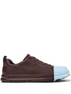 Camper Junction Runner Leather Sneakers In Red