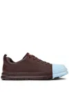 Camper Junction Runner Leather Sneakers In Red