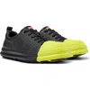 Camper Junction Runner Leather Sneakers In Black