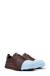 Camper Junction Runner Leather Sneakers In Burgundy
