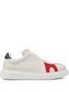 Camper K21 Twins Leather Panelled Sneakers In White