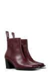 Camper Karole Bootie In Burgundy