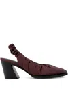 Camper Karole Slingback Mules In Brown